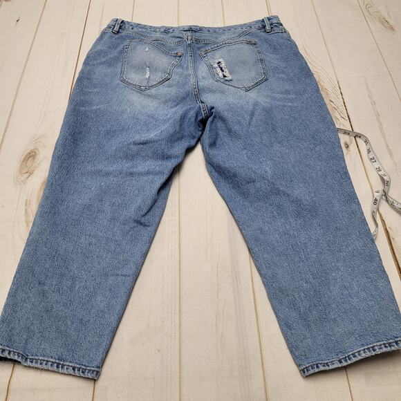 Good American good girl petite jeans high rise medium wash - Picture 8 of 9